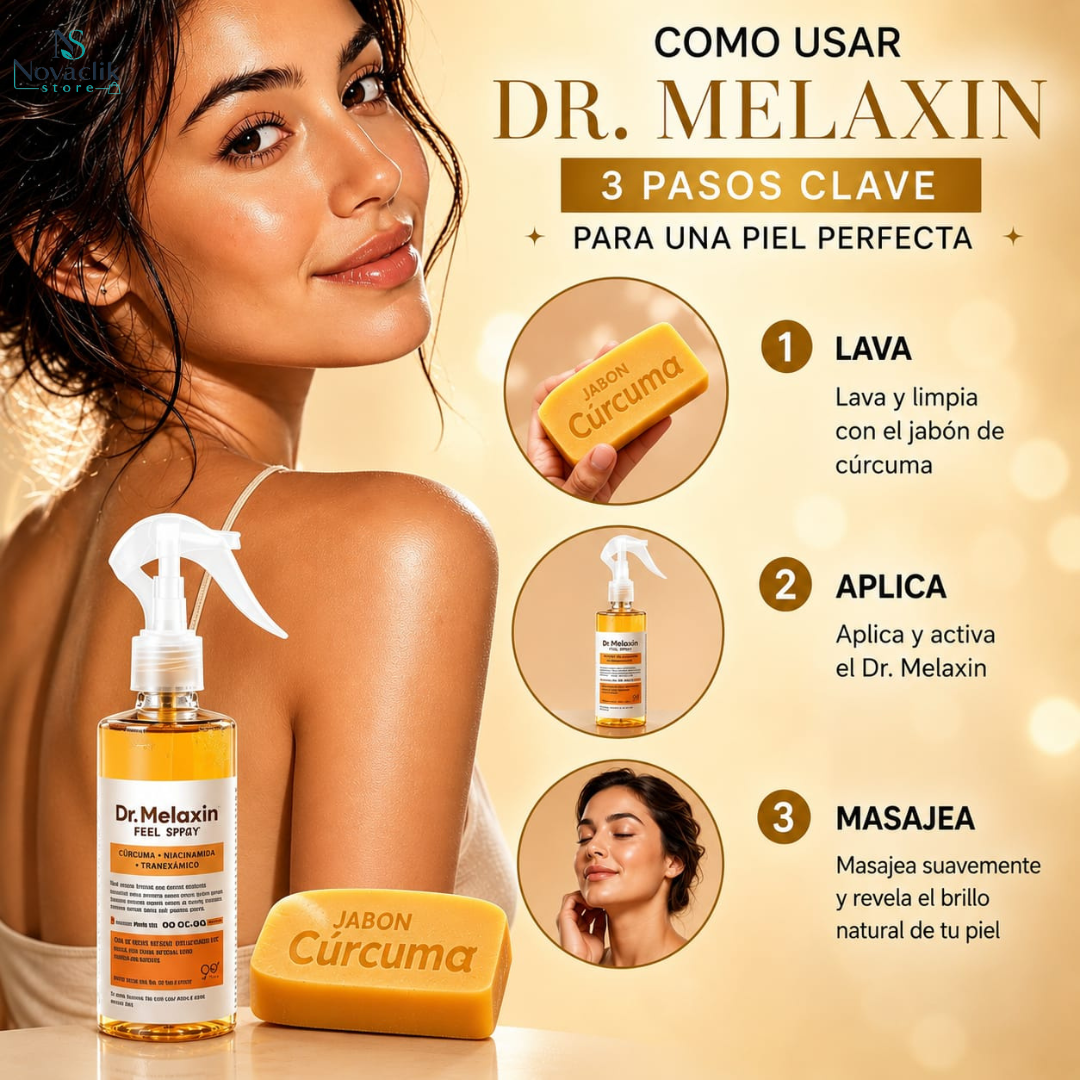Dr. Melaxin + Jabón de Cúrcuma