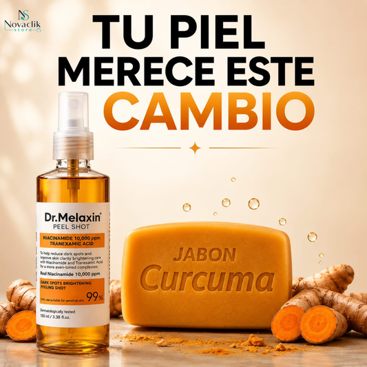Dr. Melaxin + Jabón de Cúrcuma